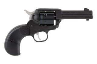 Ruger Wrangler .22 LR 6-Round Revolver - Black Cerakote - Birdshead Grips - 3.75"